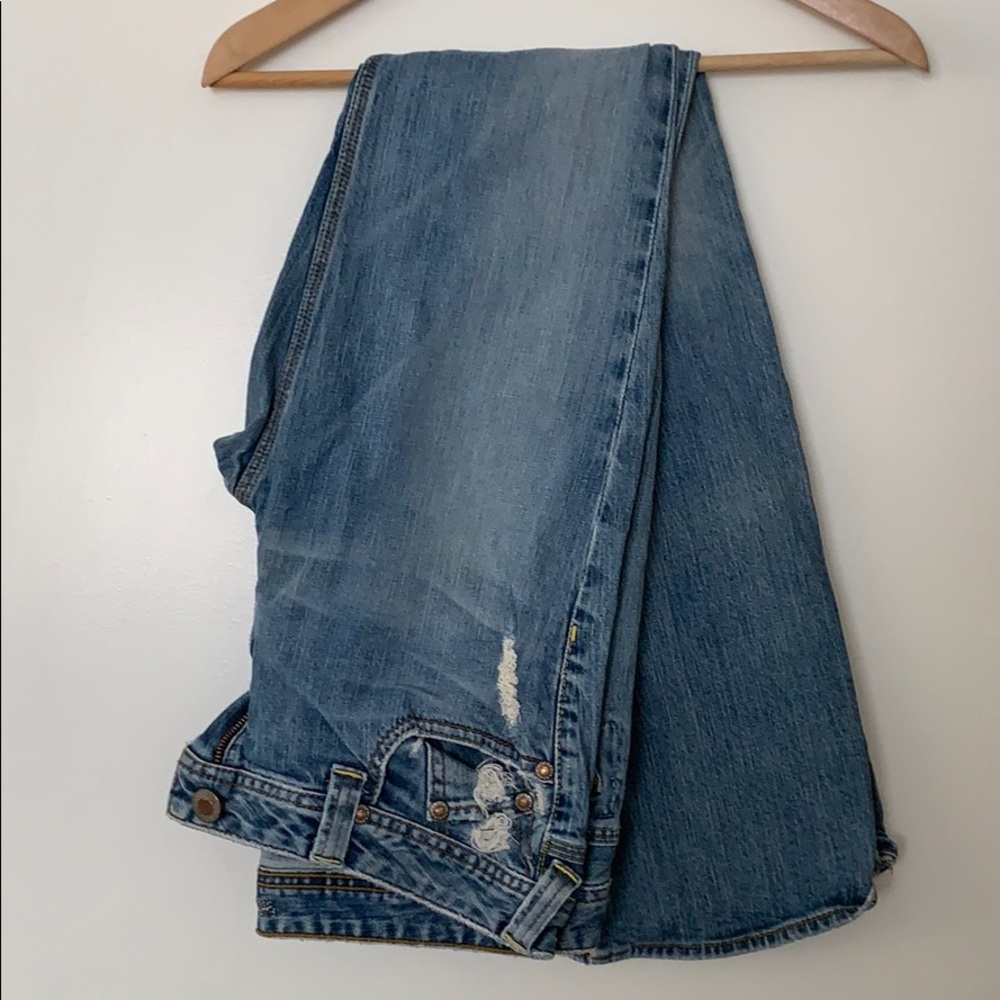 Banana Republic BootCut Distressed Jeans